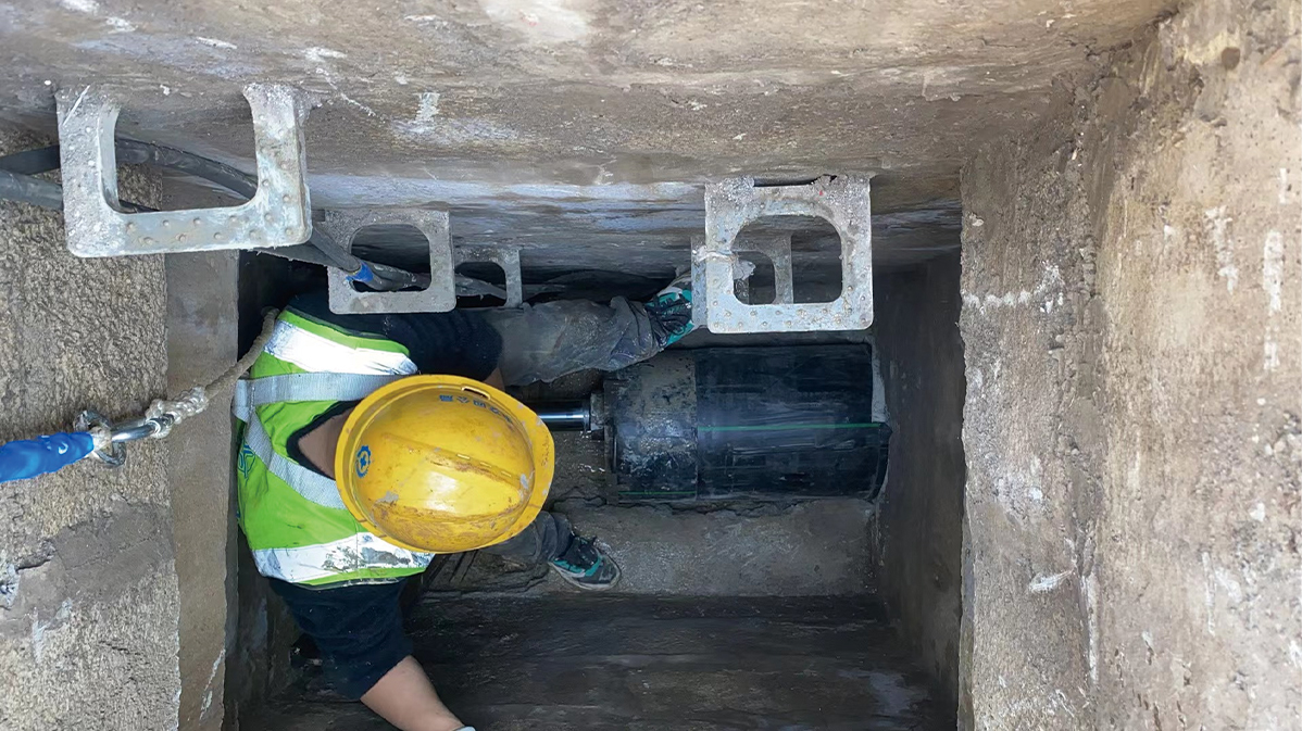 根河HDPE短管内衬法